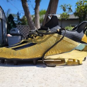 Mens 10 Adidas Adizero Football New Cleats Gold 🔥